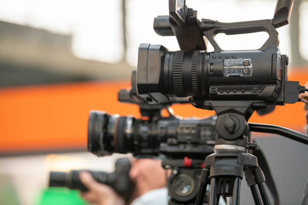 istock Close-Up of Camera at Trade Show 1501060134