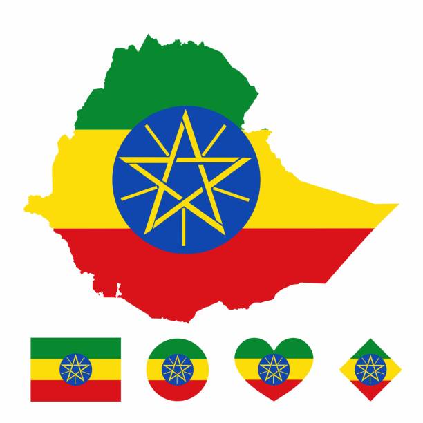 10+ Fotos, Bilder und lizenzfreie Bilder zu äthiopische Flagge Grafiken