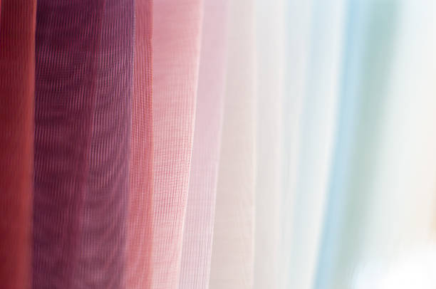 istock A group of colored gauze fabric. Gauze fabric stacked in layers 1501117621