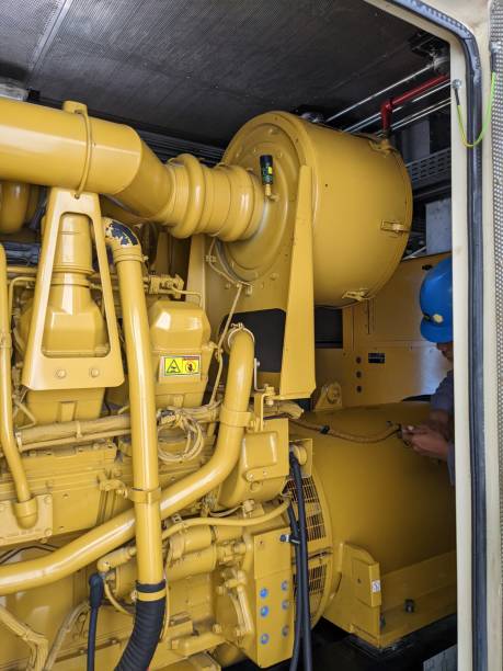 istock Equipment on power plant project during preventive maintenance. 1501119254