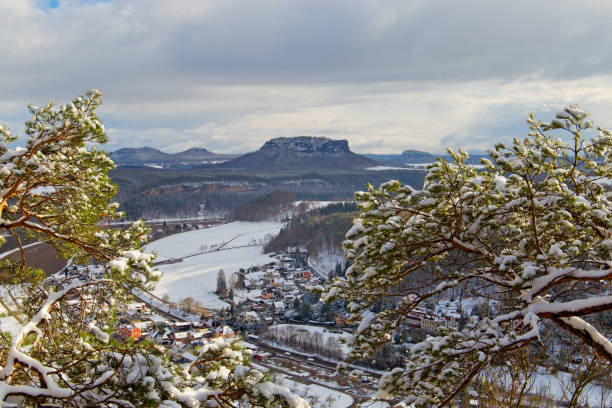 istock Saxon Switzerland National Park during winter, Germany 1501123933