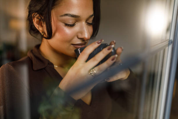 istock Taking a sip of the first morning coffee 1501130190