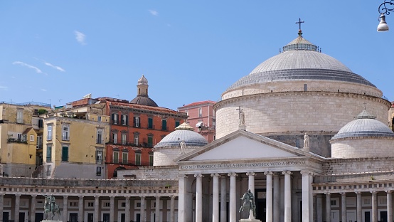 One of the most important Italien churches of the neoclassical period located in the famous Piazza Plebiscito