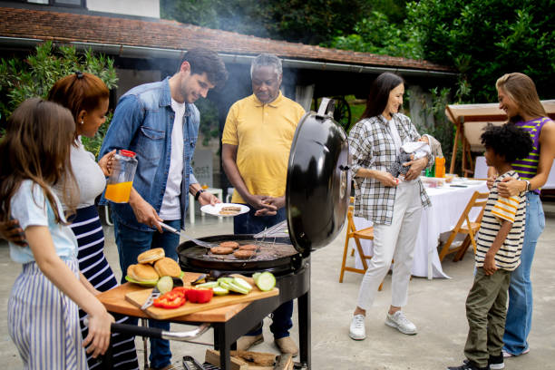 istock Family is preparing a barbecue outside 1501137944