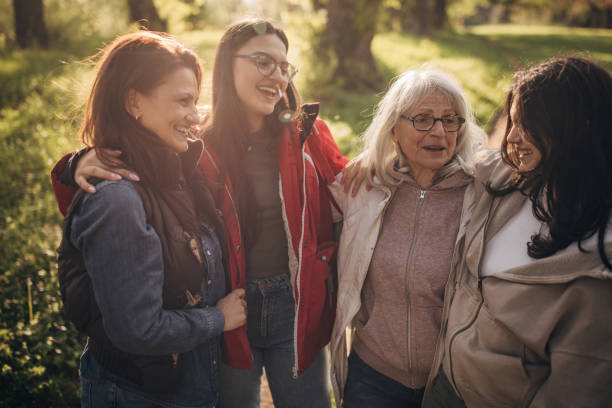 istock Happy family in nature 1501138240