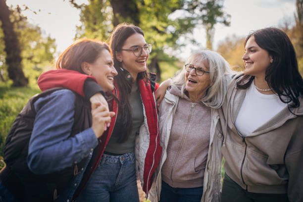 istock Happy family in nature 1501138409