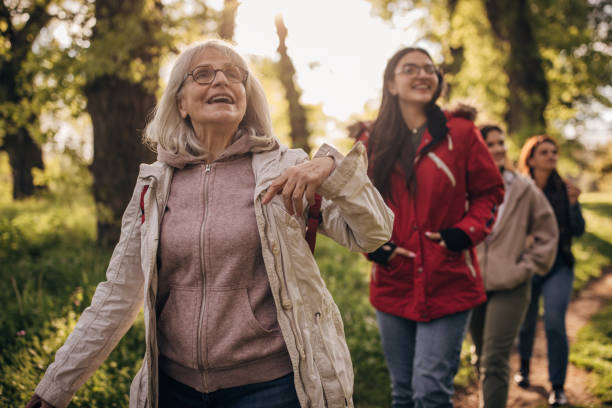 istock Women taking a walk in nature 1501141916