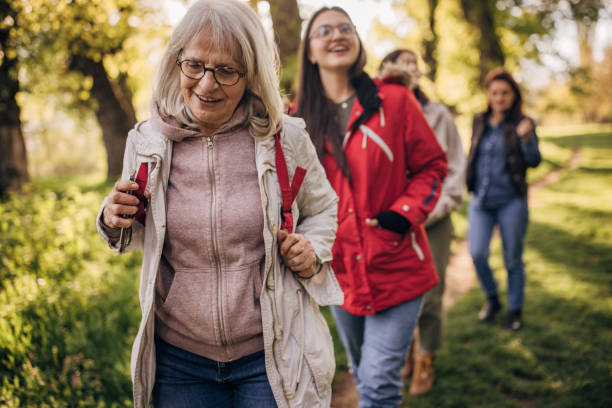 istock Women taking a walk in nature 1501142396