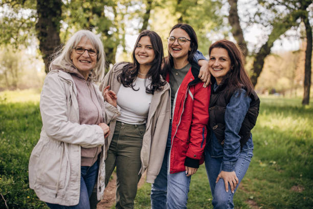 istock Happy family in nature 1501143751