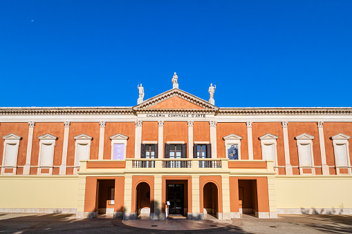 The Municipal Art Gallery, hosted in a neoclassical building inside the Public Gardens and inaugurated in 1933, collects artworks of the Italian art production of the last century