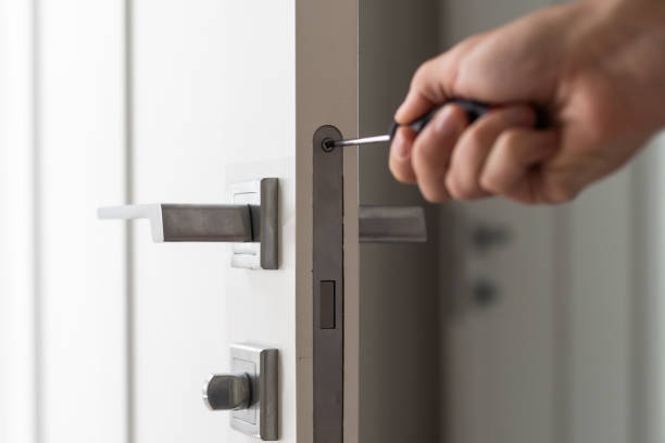 istock Door frame installation. High quality photo 1501145224