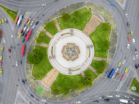 Spherical panorama of 360 Singapur