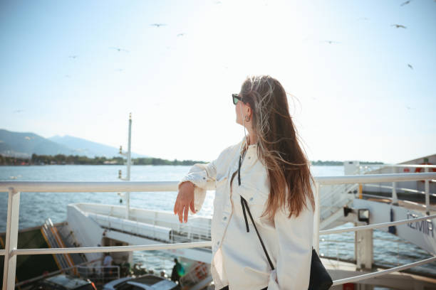 istock Young woman using smart phone on vacations 1501149554