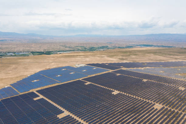 istock Solar power plant on the plateau 1501155194