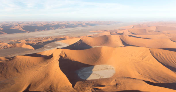 istock Nice colored helicopter view in Sossusvlei 1501159609