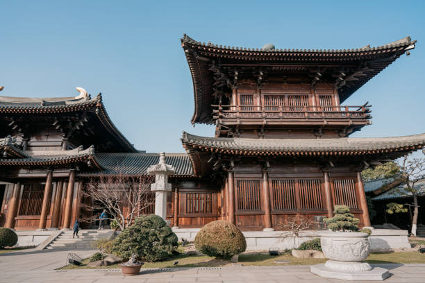 istock Baoshan Temple in Luodian, Shanghai, China 1501160924