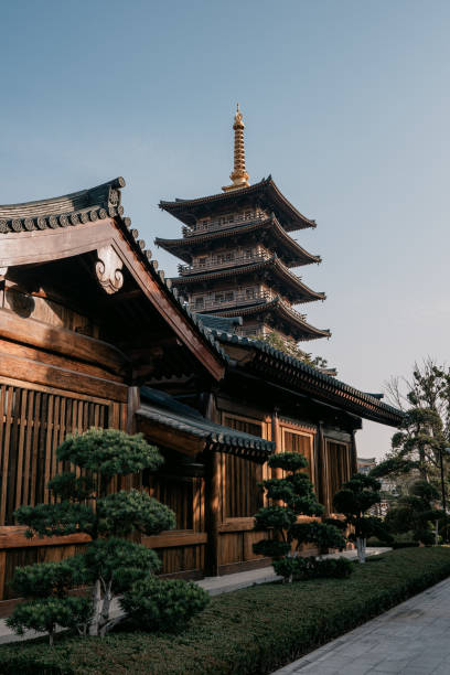 istock Baoshan Temple in Luodian, Shanghai, China 1501160976