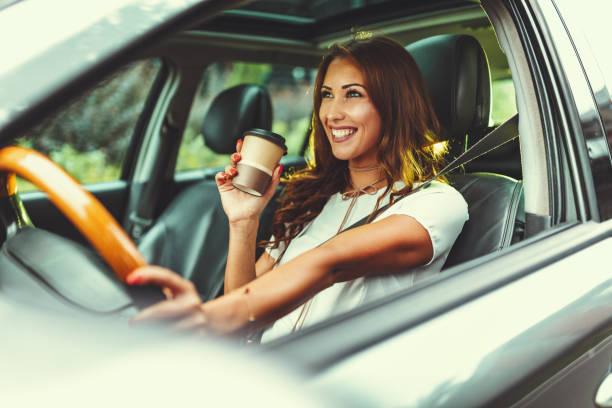 istock Enjoying Her New Car 1501161423