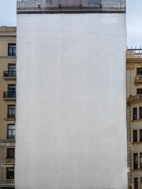 istock Big blank advertising billboard exposed on the street 1501162978
