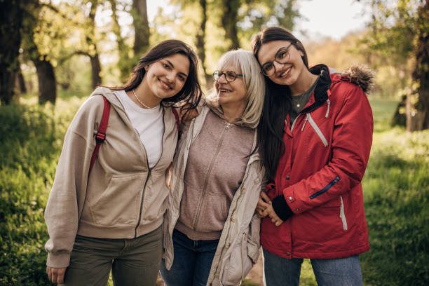 istock Happy family in nature 1501167172