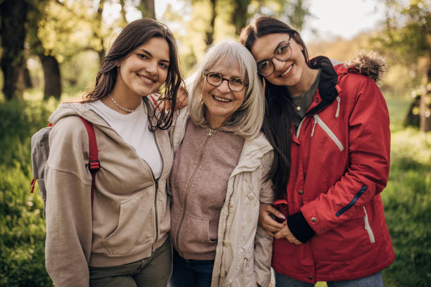 istock Happy family in nature 1501167194