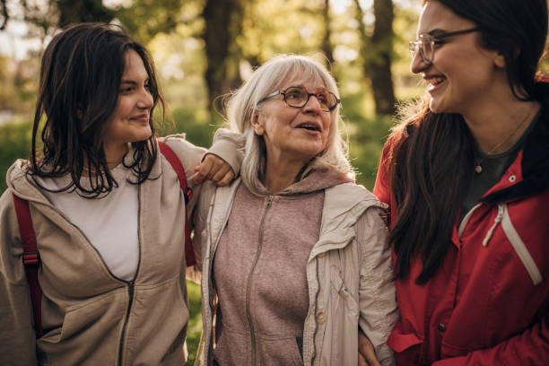 istock Happy family in nature 1501167230