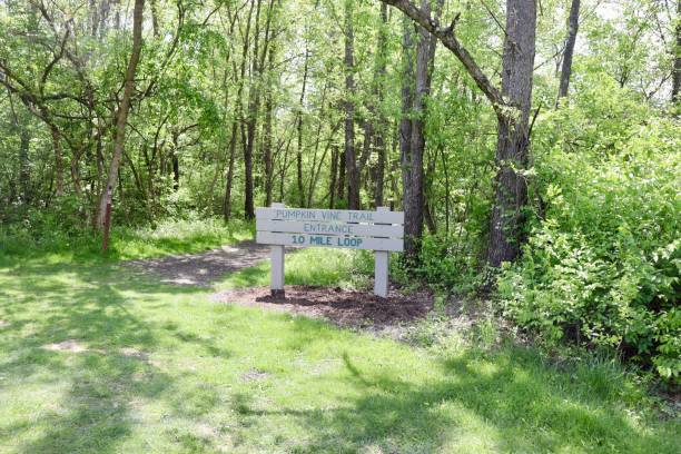 istock Wood Trail Sign 1501168130