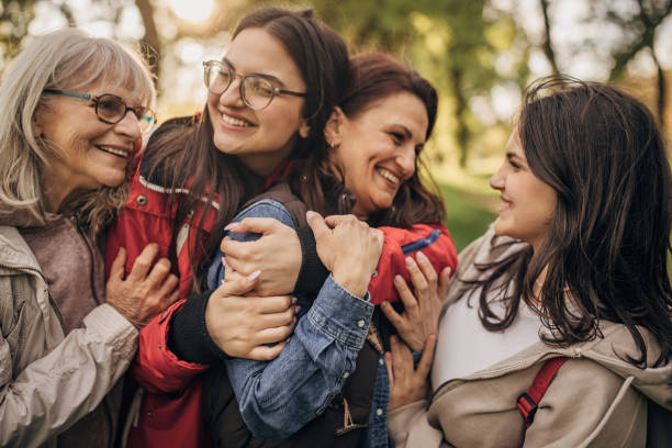 istock Happy family in nature 1501168296