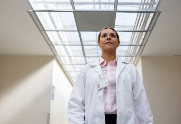 Doctor working at the hospital