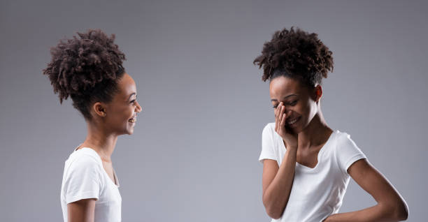 istock Overcoming embarrassment, woman recognizes her own issue 1501187040