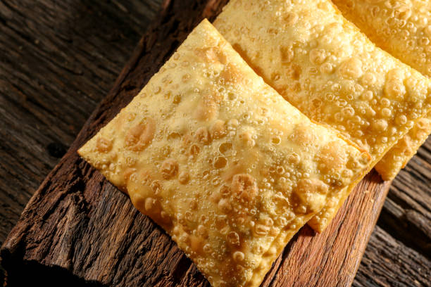 istock Fair Pastel. Brazilian typical cuisine (Pastel de feira typico Brasileiro) 1501195983