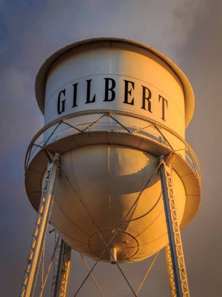 istock Vintage Water Tower Gilbert Arizona 1501196217