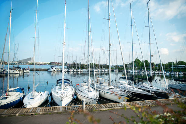 istock Saiboats in  harbor: Langelinie Marina's Boat Lav 1501197072