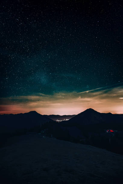 istock Night sky above Schliersee 1501199668