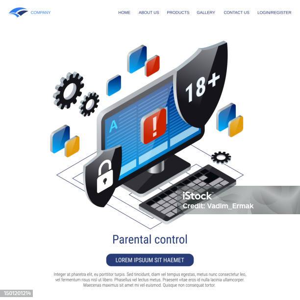 Parenting Control Vector Parental Control Vector Concept Stock Illustration - Download Image Now ...