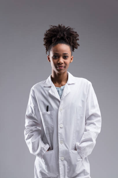 istock Climbed scientific ladder with pride 1501205234