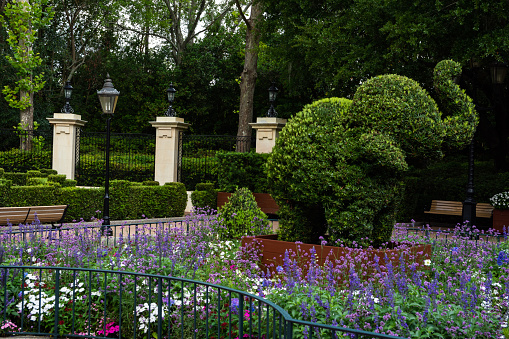 Topiary at Walt Disney Worlds EPCOT Park during the 2023 Flower and Garden Festival.