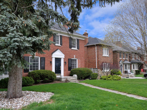 istock Suburban middle class residential street 1501300759