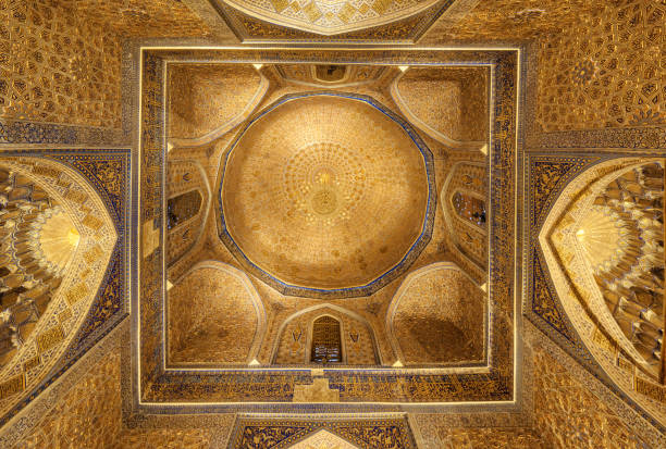istock Inside view of dome of the Gur-e-Amir (Guri Amir), Samarkand 1501385446