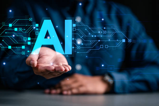 istock hand of businessman hold artificial intelligence symbol. ai technology innovation for future. 1501389877