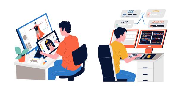 90+ Pc Game Designer Stock Illustrations, Royalty-Free Vector Graphics ...