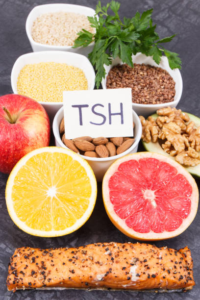 istock Best nutritious food for healthy thyroid. Natural eating as source vitamins 1501419608