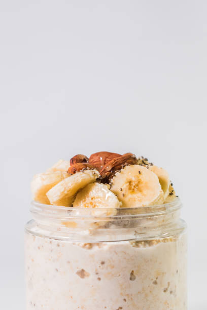 istock Overnight Oats with Almond and Banana 1501462970