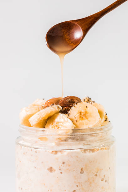 istock Overnight Oats with Almond and Banana 1501462990