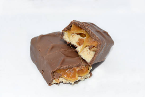 istock a chocolate bar lies on a white background 1501472569