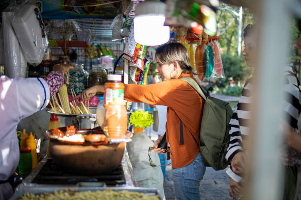 istock Exploring street food in Mexico. 1501492778