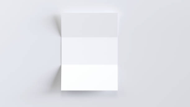 istock A4 poster 3D illustration mockup 1501496074