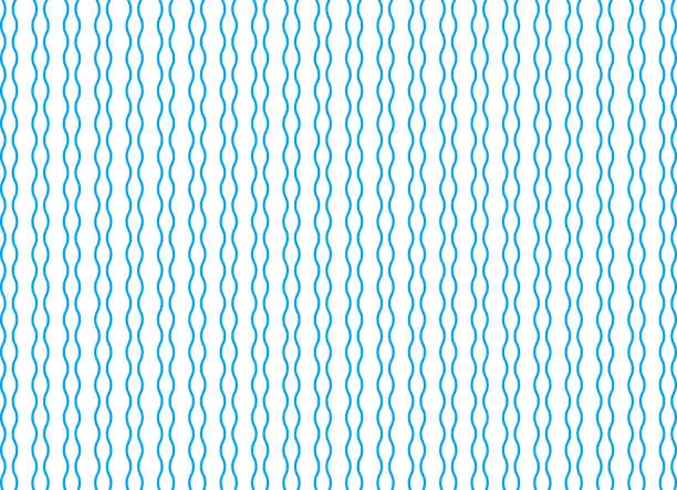 Vector illustration of Simple standing waves background material, traditional Japanese pattern, vector.