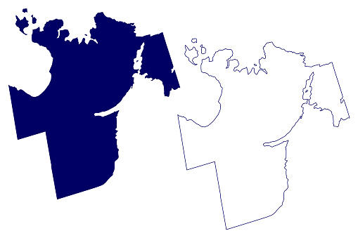 Simcoe County 511 Simcoe County Map Vector Illustration Scribble Sketch Simcoe Map Stock ...