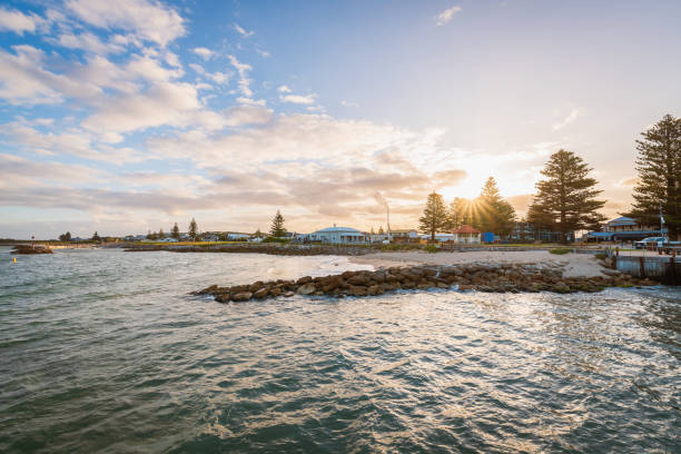 istock Beachport foreshore at sunset, South Australia 1501641805